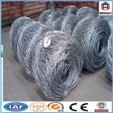 Single Razor Razor Type and Barbed Wire Mesh Type 450mm coil diameter concertina razor barbed wire